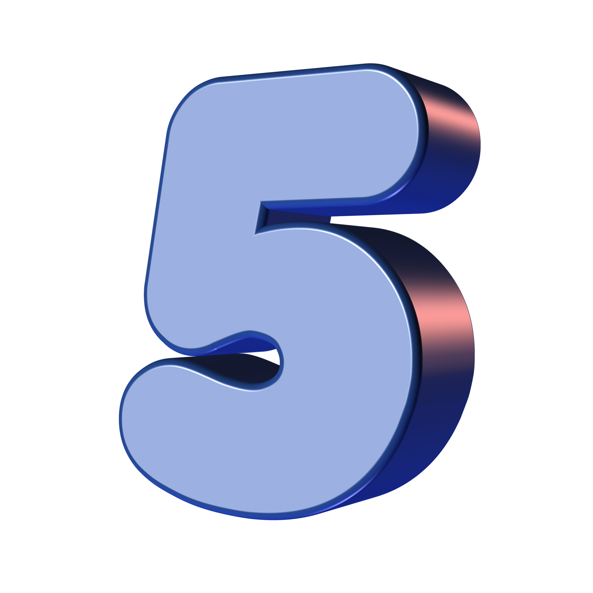 5 Blue