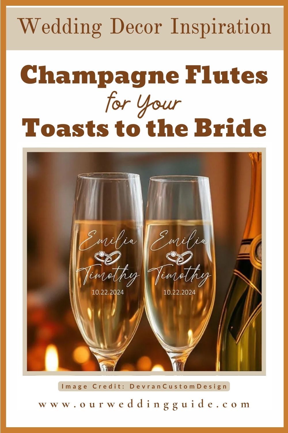 Wedding Toasting Flutes