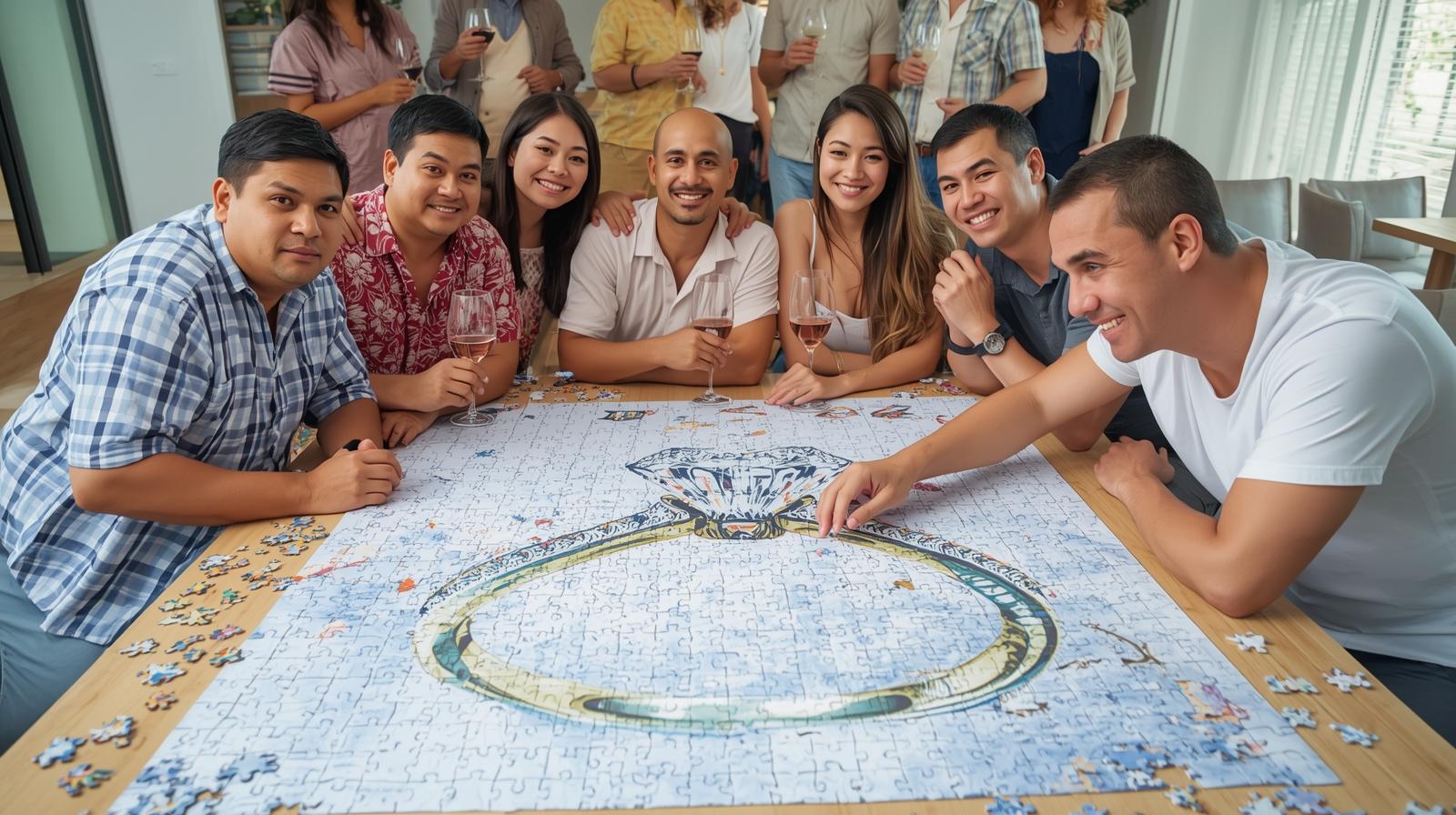 Puzzle Engagement Annoucement Puzzle Engagement Annoucement