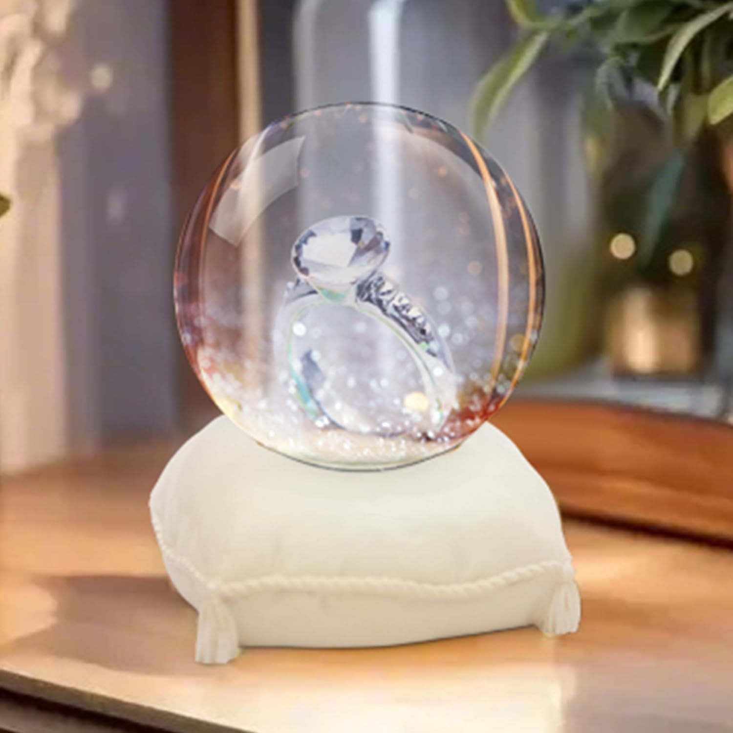 Snow Globe Ring