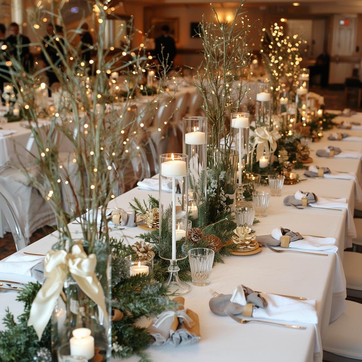 Tablescape Winter Sparkle