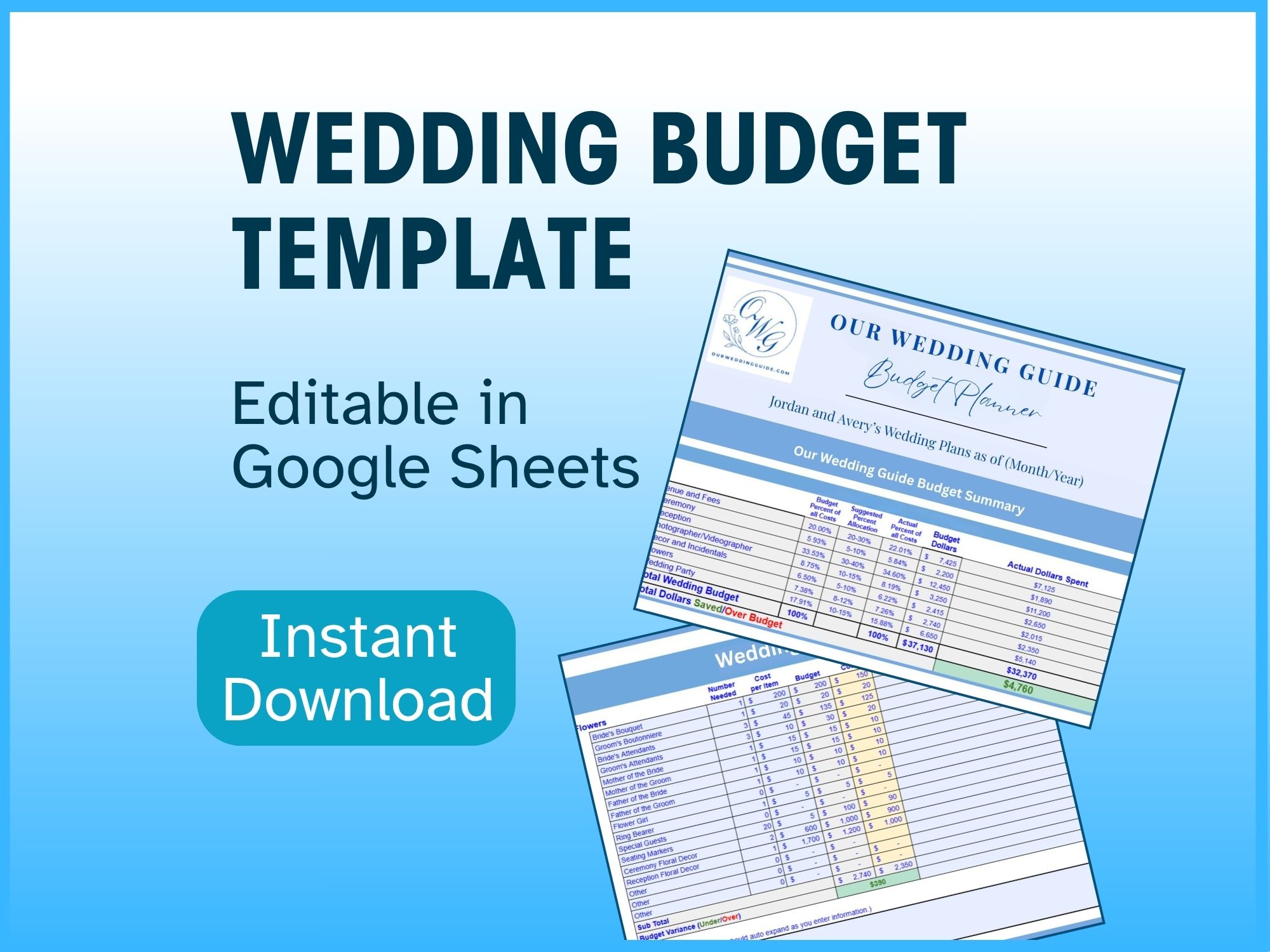 Wedding Budget Planner