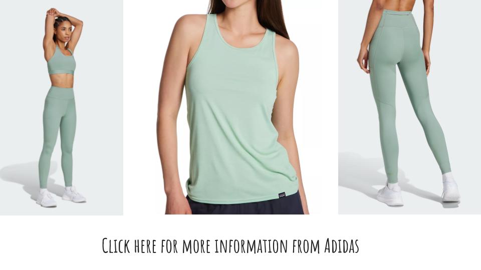 Workout Outfit Green Adidas