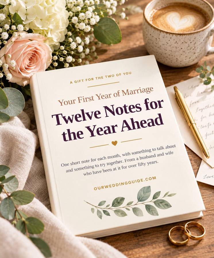 Your First Year of Marriage, Twelve Notes for the Year Ahead