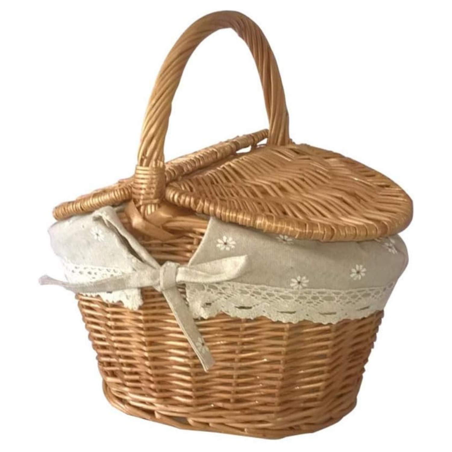 small picnic basket