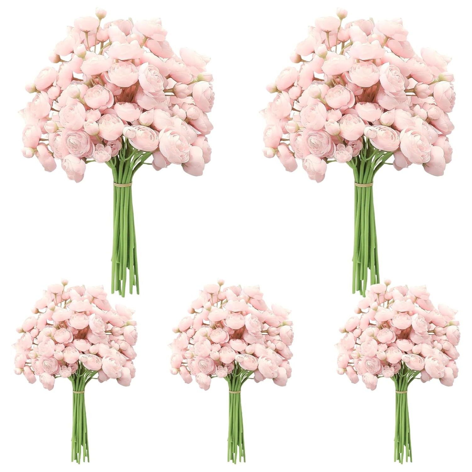 bulk faux blush ranunculus