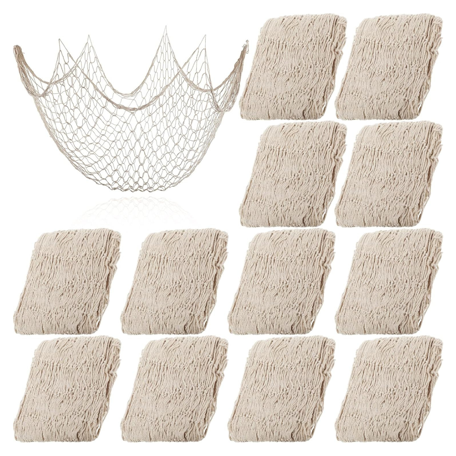 natural colored fish nets for tables