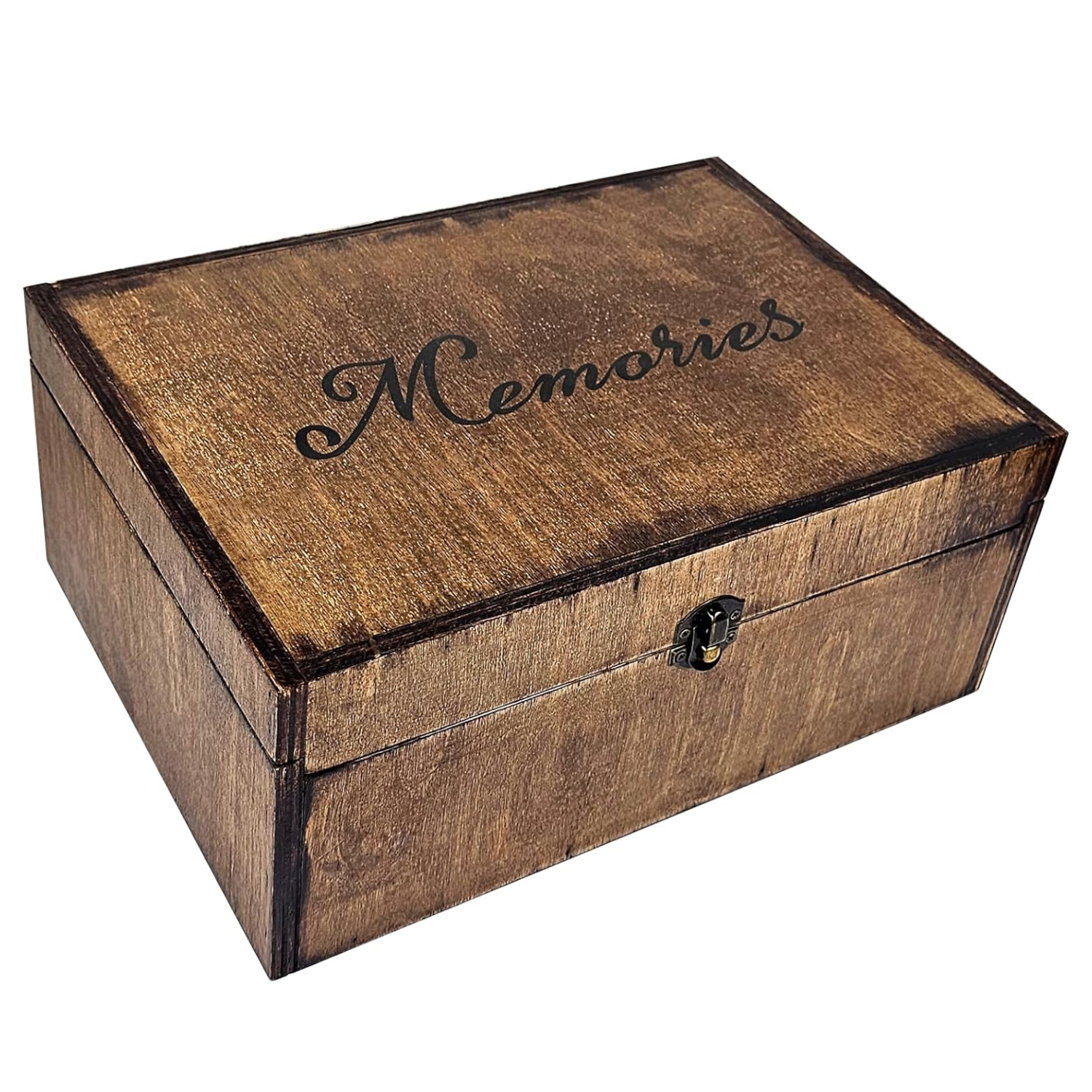 wooden memory box