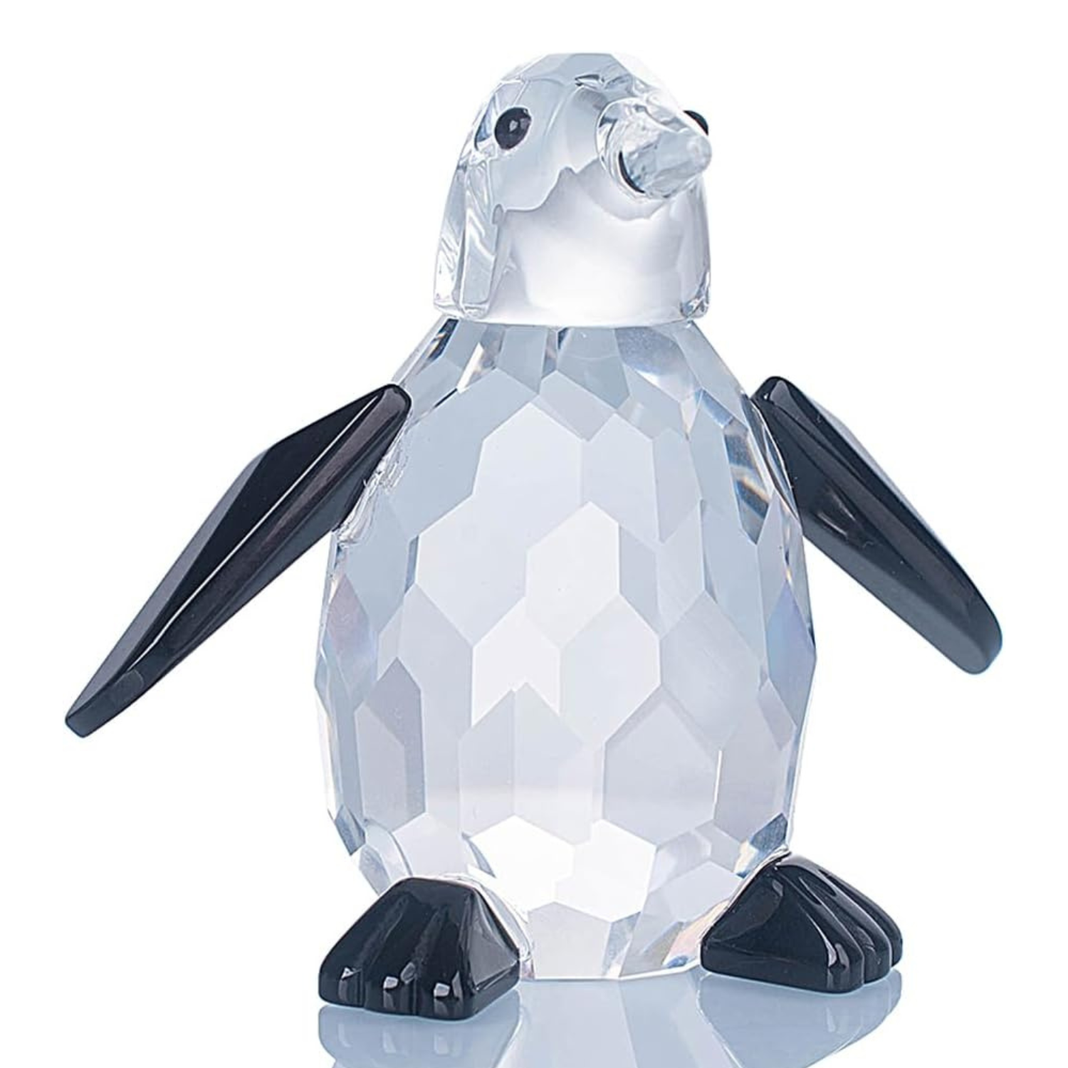 small crystal penguin figure