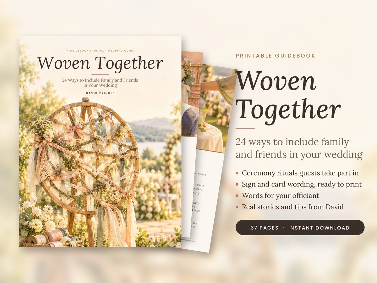 Woven Together: 24 ways to include family and friends in your wedding
