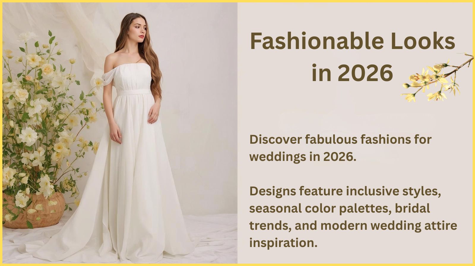 Fashionable Looks for Weddings Link