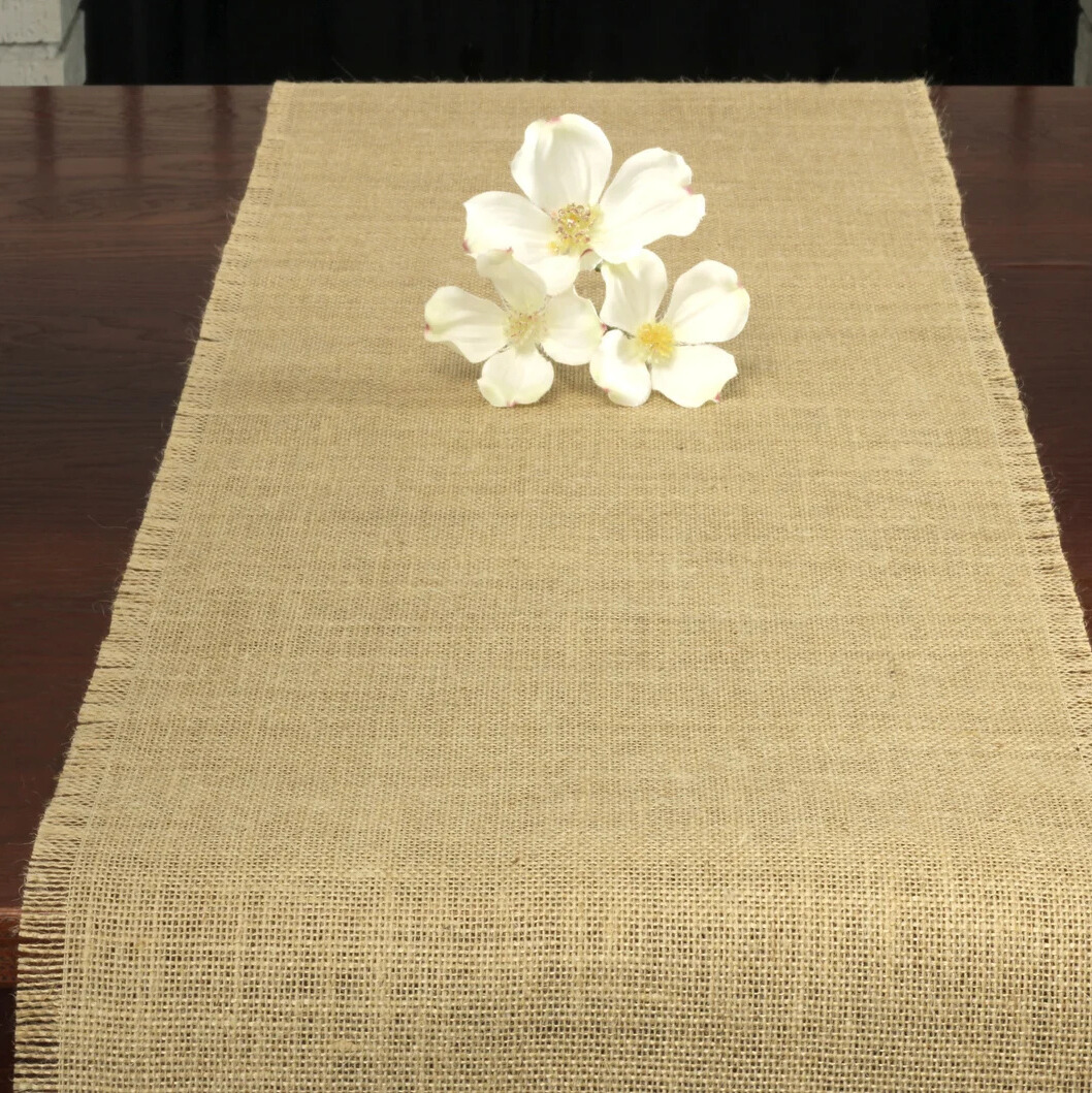Burlap Table Runner Budget Wedding Decor Etsy