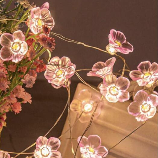 Cherry Blossom String Lighting Budget Wedding Decor Etsy