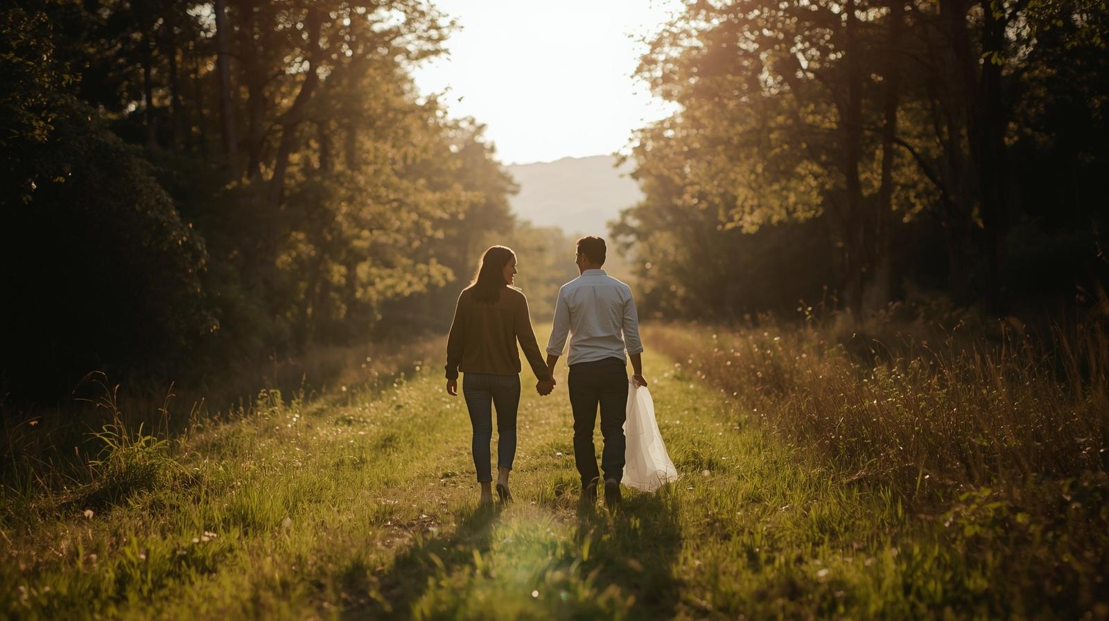 Couple Camping