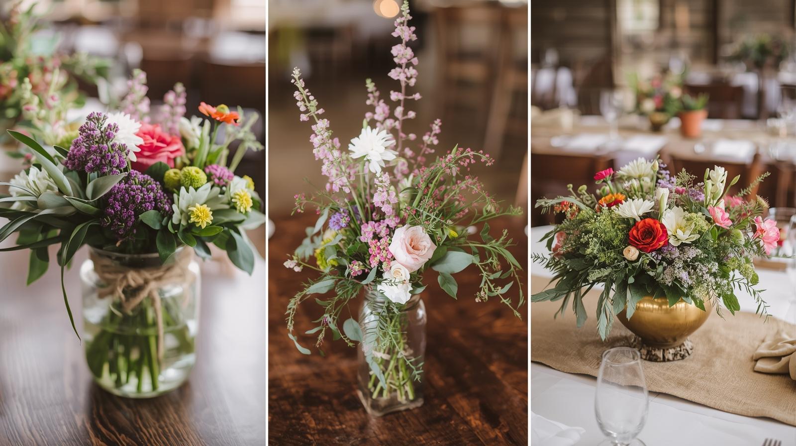 DIY Wedding Table Decor