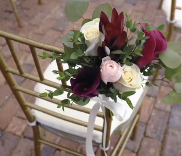 Flowers Seating Marker Enjoy Flowers