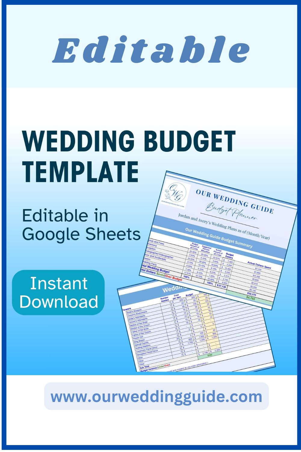 Wedding Budget Planner
