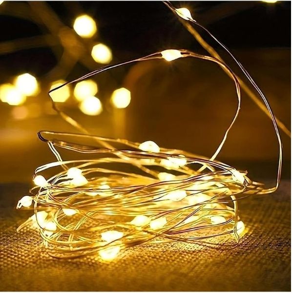 Fairy Lights Budget Wedding Decor