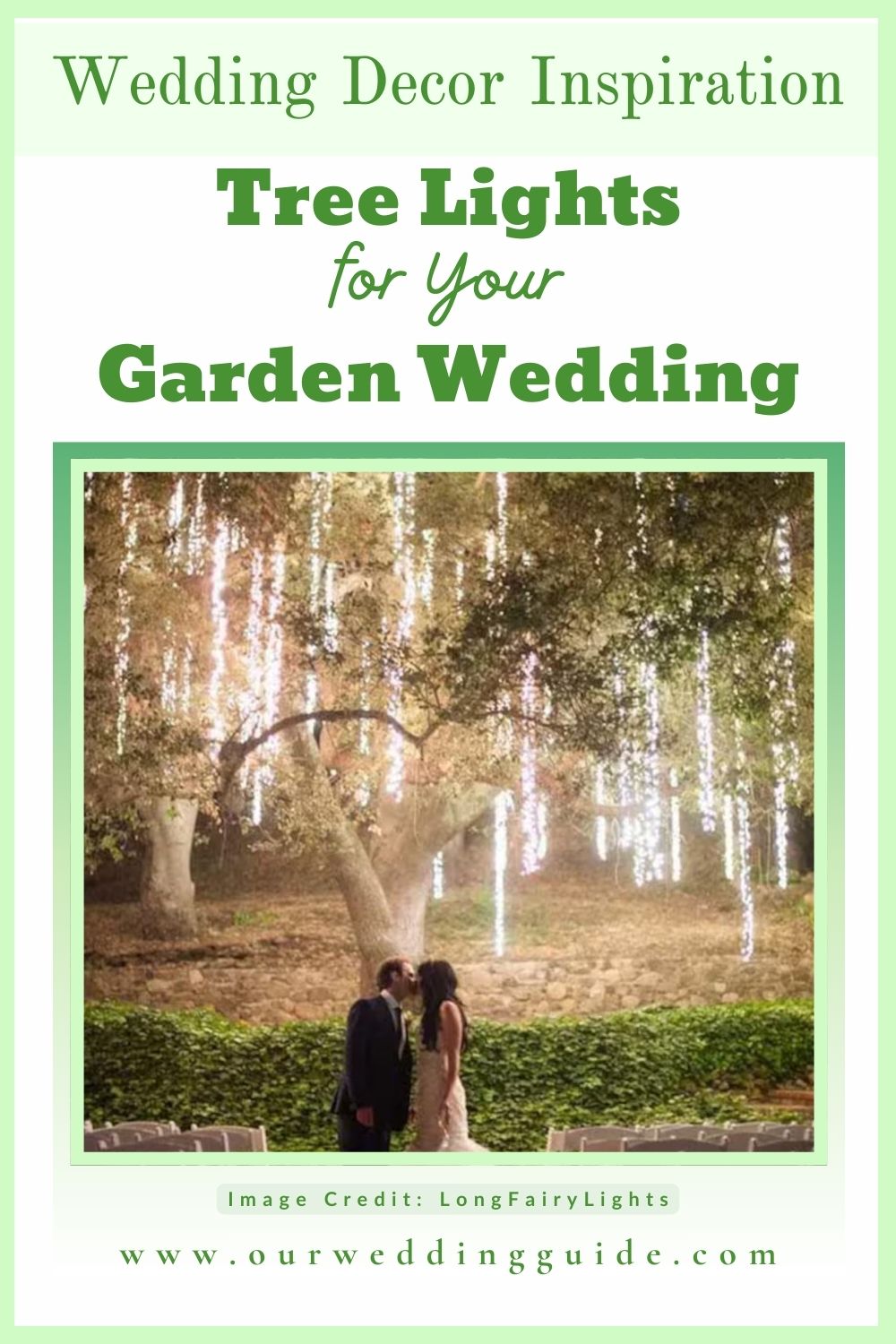 Garden Wedding Tree Lights