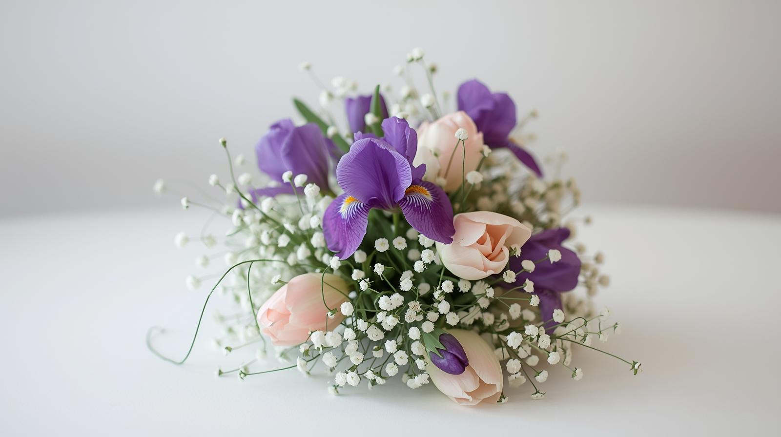Iris Bridal Bouquet