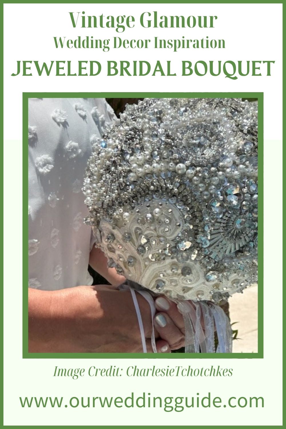 Jeweled Bridal Bouquet