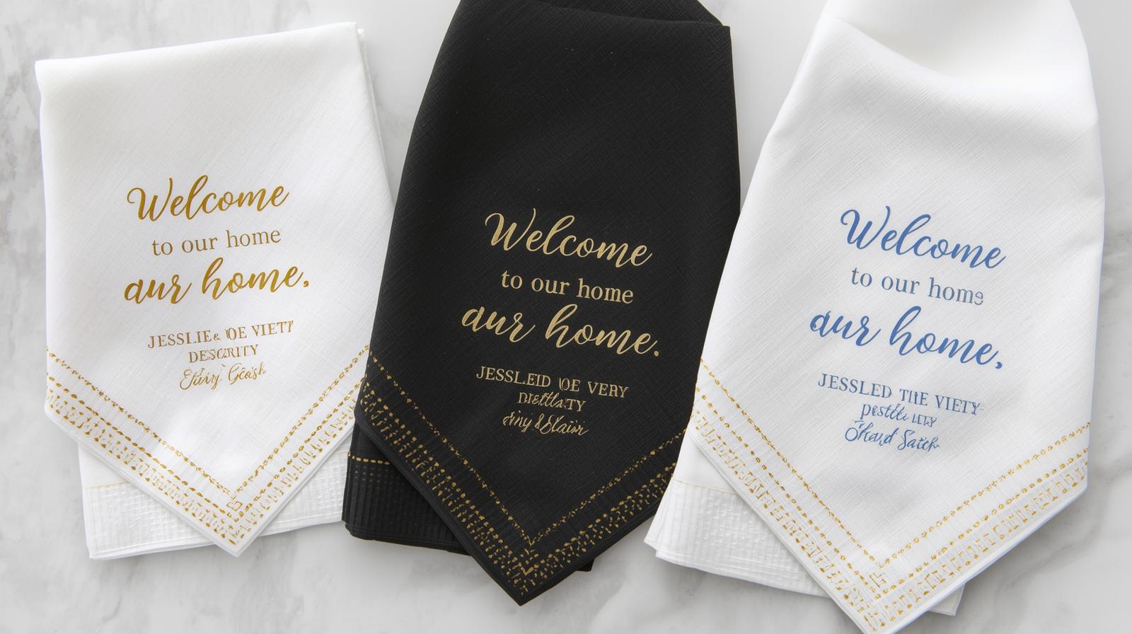Napkins Personalized