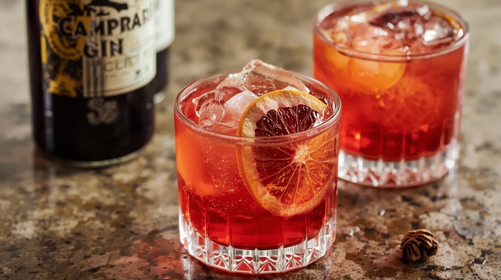 North Pole Negroni Cocktail
