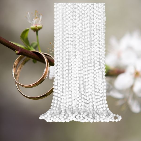 Pearls String Decor for Wedding Treasure Chest