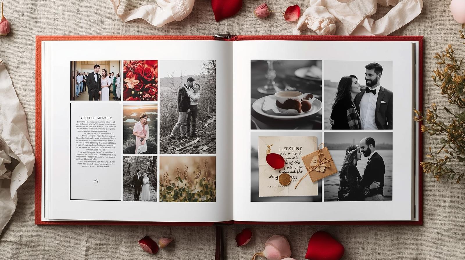 Photo book Valentines Day