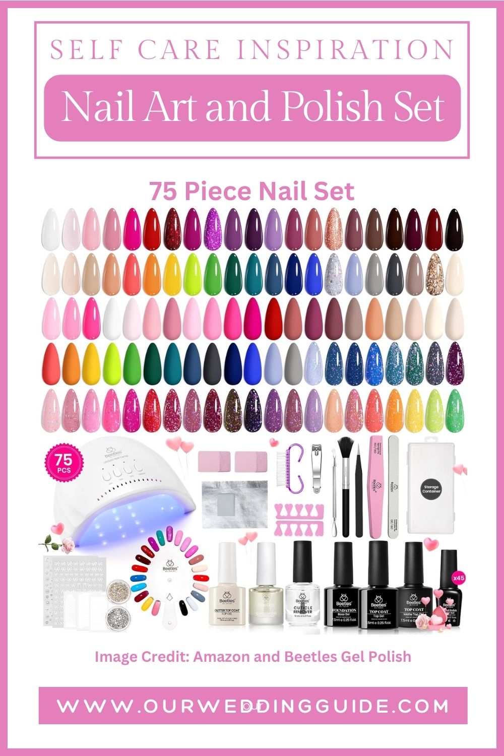 Nails 75 Piece Set