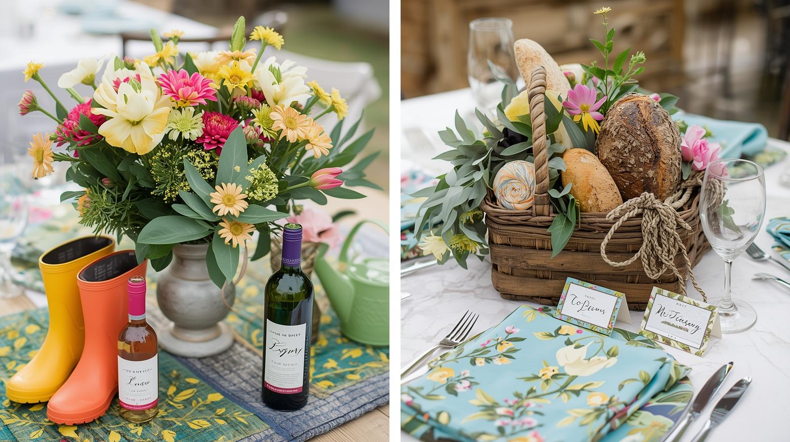 Spring Wedding Tablescapes