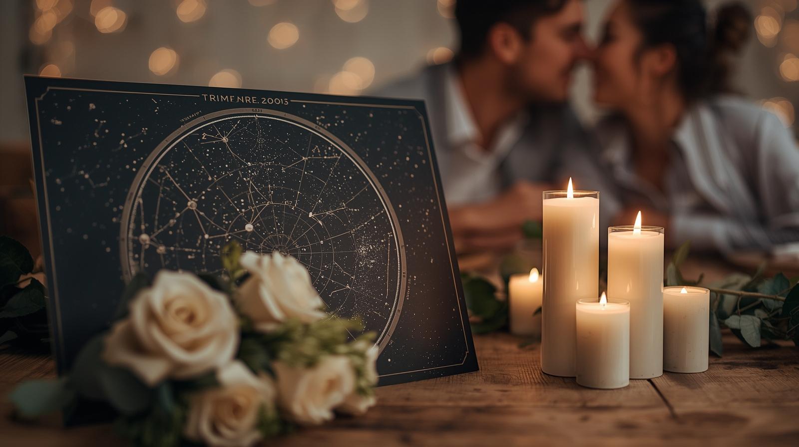 Star Map of Engagement Date