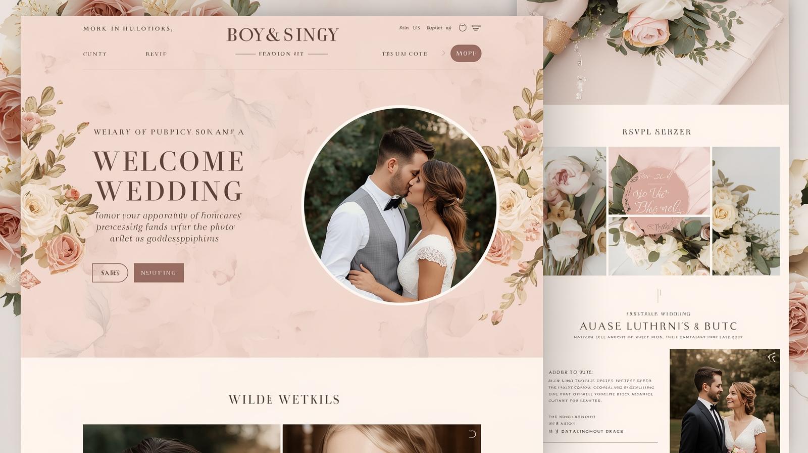 Wedding Website Example