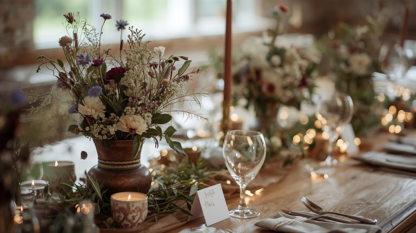 Wedding Reception Flowers